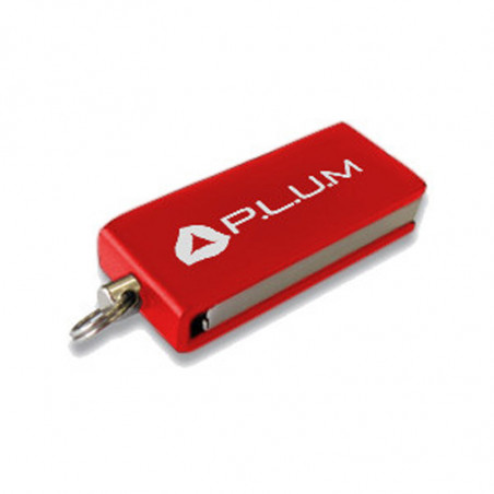 Clé USB 8Go rouge personnalisée