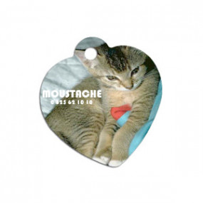 Imagingravure, Chien et chat, Médaille patte personnalisée