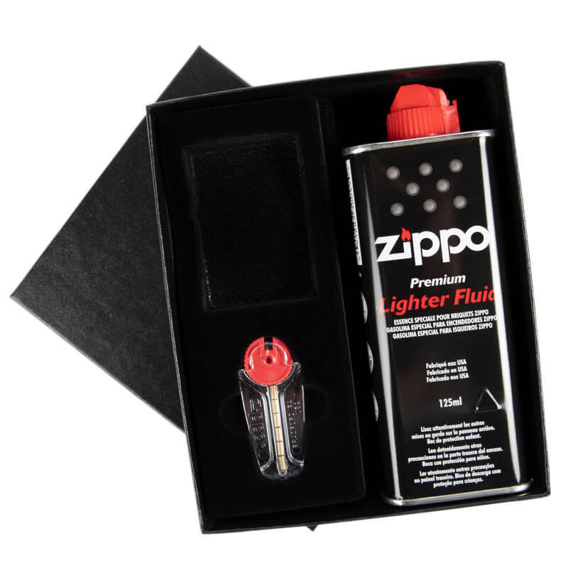 Briquet vintage Zippo high polish personnalisé